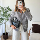 Gilet bandana gris