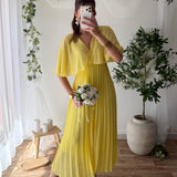 Robe Cléa jaune