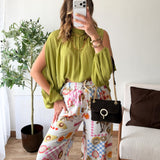 Top Wendy olive