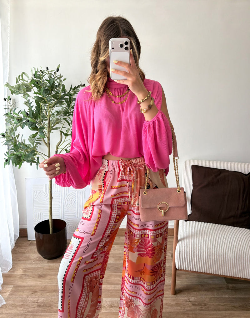 Top Wendy Fuchsia
