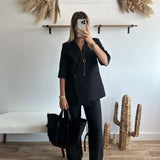 Ensemble tailleur Angelica noir 🇮🇹